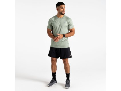 Pánské funkční triko Persist Tee DMT595 aqua grey marl | RGT02157_F9D