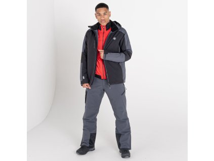 Pánské lyžařské kalhoty ABSOLUTE II DMW485 šedá/černá | RGT02159_7CA