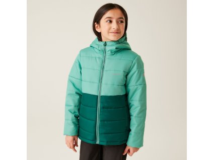 Dětská zimní prošívaná bunda Lofthouse VIII RKN157 dusty green (Velikost 116)