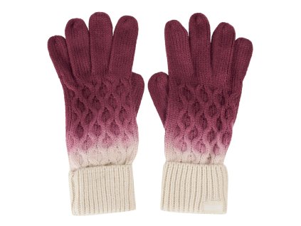Dámské pletené rukavice Frosty GLove VII RWG065 dark red | RGT02210_DM1