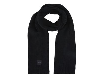 Pletená zimní šála Connora Scarf RUC106 black | RGT02222_800