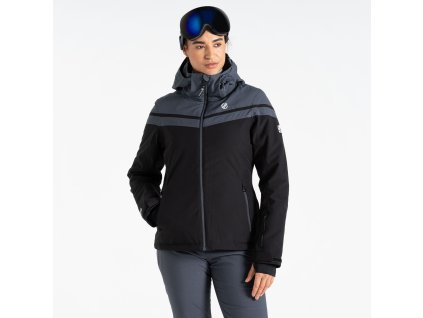 Dámská zimní lyžařská bunda Flurry Jacket DWP594 black/ebony (Velikost 46)