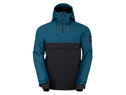Pánská lyžařská bunda přes hlavu Freeride DMP599 blue black | RGT02245_29U