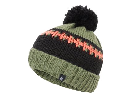 Dětská zimní čepice Boffin II Beanie DKC321 black olive green (Velikost 7-10)