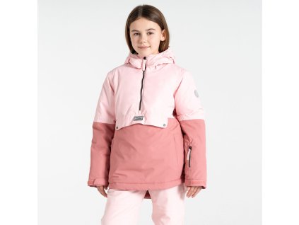 Dětská lyžařská bunda Freehand Jacket DKP436 crystal rose (Velikost 128)