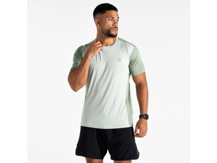 Pánské funkční triko Discernible Tee III DMT787 aqua grey-hedge green | RGT04011_G8N