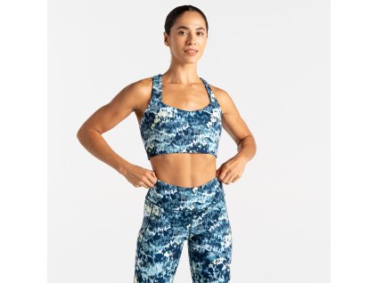 Dámský sportovní top Swift III Sports Bra DWU412 mist dash print | RGT04022_66L
