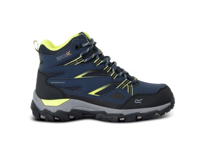 Dětská turistická obuv Holcombe III RKF872 navy lime punch (Velikost 36)