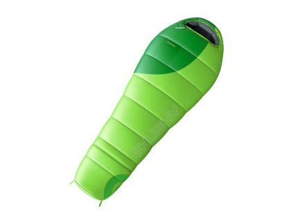 Syntetický třísezónní dětský spacák Kids Magic -15°C green (Velikost OneSize)