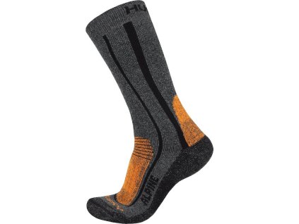 Ponožky Alpine oranžová (Velikost M (36-40))