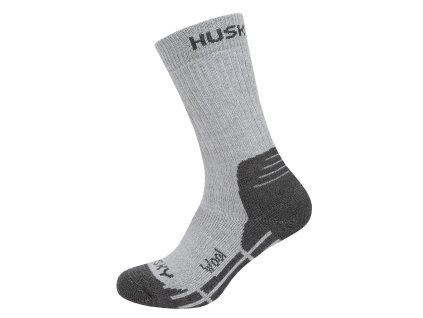 Dětské ponožky All Wool sv. šedá (Velikost 30-32)