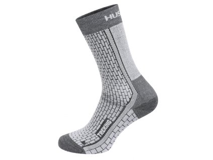 Ponožky Treking grey/grey (Velikost L (41-44))