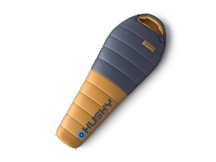 Péřový zimní spacák Dexter short -15°C blue/orange (Velikost UNI)