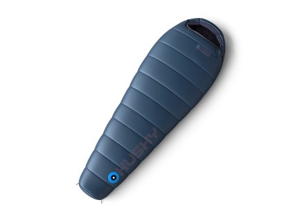 Syntetický třísezónní rozšířený spacák Husky PLUS -10°C blue (Velikost OneSize)