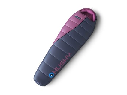 Syntetický zimní dámský spacák Ladies Motion blue/pink (Velikost UNI)