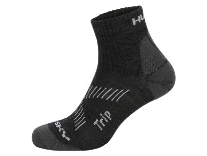 Ponožky Trip tm. šedá (Velikost XL (45-48))