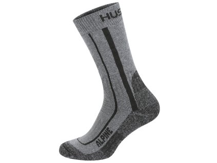 Ponožky Alpine grey/black (Velikost XL (45-48))