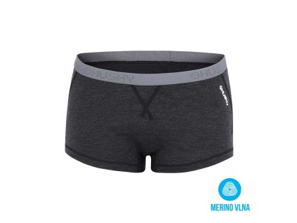 Merino termoprádlo Kalhotky dámské black (Velikost S)