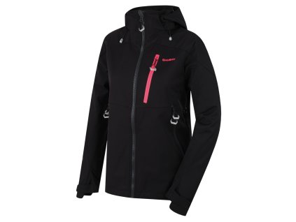 Dámská softshell bunda Sauri L black (Velikost S)