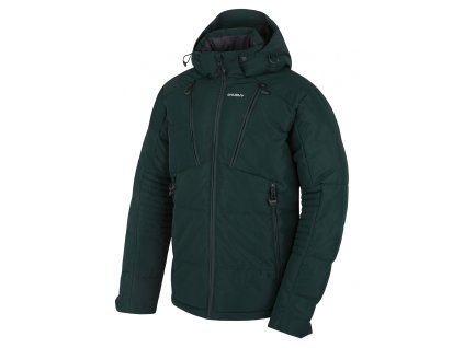 Pánská plněná zimní bunda Norel M dark green (Velikost XL)
