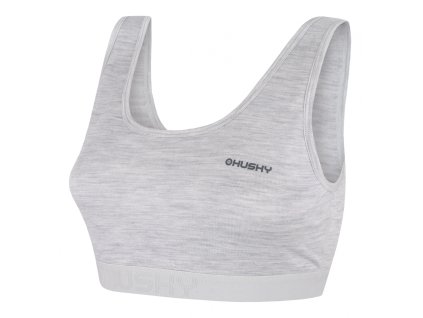 Merino termoprádlo Podprsenka Mebra L light grey (Velikost S)