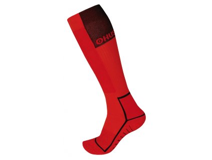 Podkolenky Snow-ski červená/černá (Velikost XL (45-48))