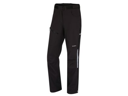 Dámské softshell kalhoty Keson L black (Velikost S)