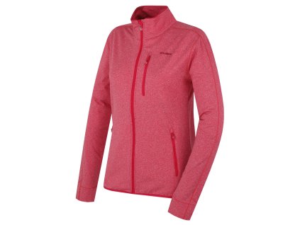 Dámská mikina na zip Ane L pink (Velikost M)