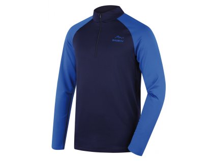 Termoprádlo Active Winter Triko Tromi zip M dark blue (Velikost M)