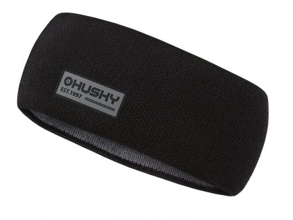 Pánská merino čelenka Merband 1 černá (Velikost L-XL)