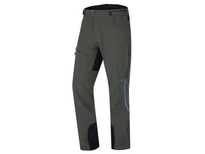 Pánské softshell kalhoty Keson M dark khaki (Velikost S)