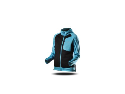 Mikina Trimm BART LADY JR azure/ black (Velikost 128)