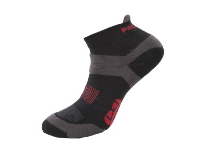 RUNNING SOX běžecké ponožky černá/tm.šedá | PRG00236_černá/tm.šedá