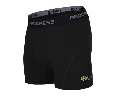 E SKN pánské boxerky s bambusem černá | PRG00426_černá