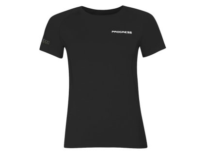 E NKRZ dámské triko s bambusem černá | PRG00433_černá