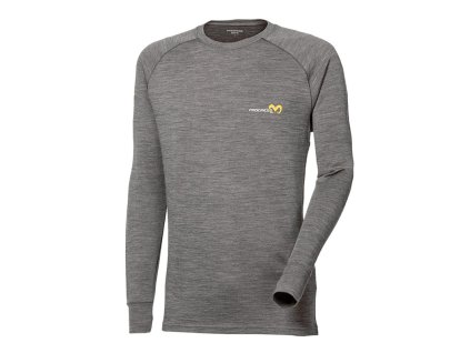 MB TDR pánské funkční triko s dlouhým rukávem tm.šedá/kari | PRG00502_tm.šedá/kari