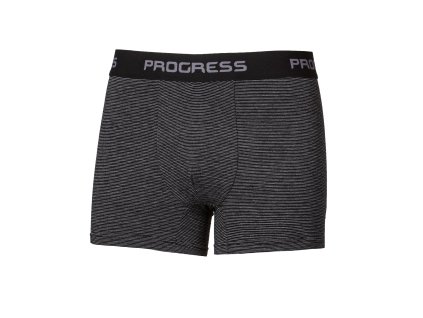 ANGUS pánské boxerky s bambusem a stříbrem černá | PRG00595_černá
