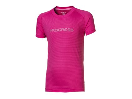 TRICKO dětské sportovní triko fuchsie | PRG00602_fuchsie