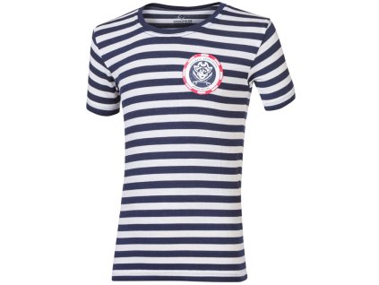 PIRAT dětské triko s bambusem modro-bílý proužek | PRG00651_modro-bílý proužek