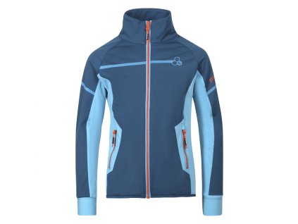 COOLIO JKT dětská softshellová bunda petrol/sv. modrá | PRG00681_petrol/sv. modrá