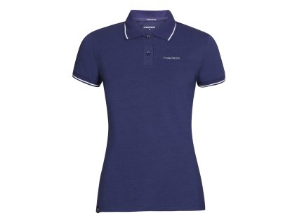 CASA dámská bambusová polokošile tm.modrá | PRG00699_tm.modrá