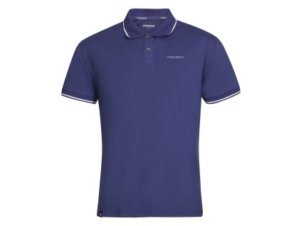 HOGAR pánská bambusová polokošile tm.modrá | PRG00704_tm.modrá