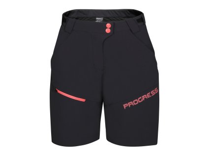 GENIA BIKE SHORTS dámské cyklo šortky černá | PRG00710_černá