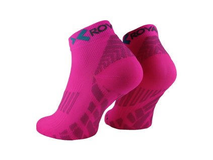 ROYAL BAY Sportovní ponožky Low-cut 2.0 Růžová neon (Velikost 36-38)
