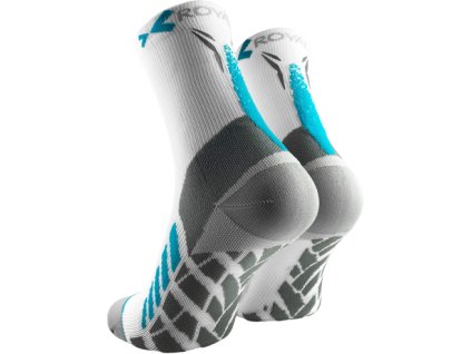 ROYAL BAY Air - sportovní ponožky Super high-cut Bílá (Velikost 36-38)