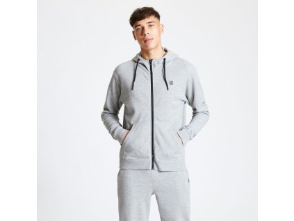 Pánská mikina Modulus Hoodie DMA445 sv.  šedá | RGT01203_9EB