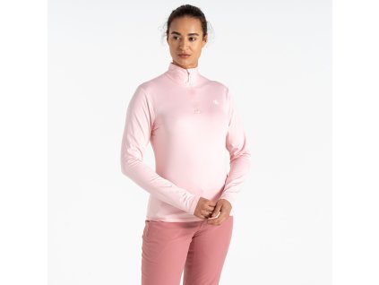 Dámská funkční mikina Lowline II DWL452 crystal rose | RGT01657_1PE