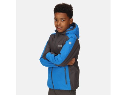 Dětská zimní bunda Volcanics VI RKP256 modrá/šedá | RGT01819_B6Y