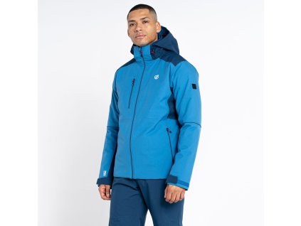 Pánská zimní lyžařská bunda Remit Jacket DMP527 modrá | RGT01847_F3E