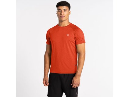 Pánské funkční triko Accelerate Tee DMT722 tm. cihlová | RGT01924_W50